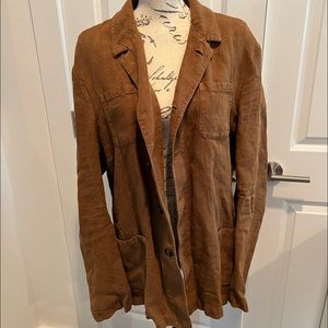 Massimo Alba Unstructured Linen Jacket 52/42